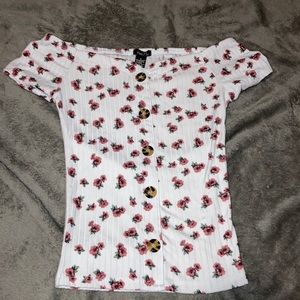 Off the shoulder shirt